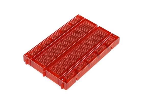 Breadboard - Translucent Self-Adhesive (Red)