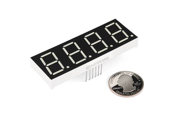 7-Segment Display - 20mm (White) (2)