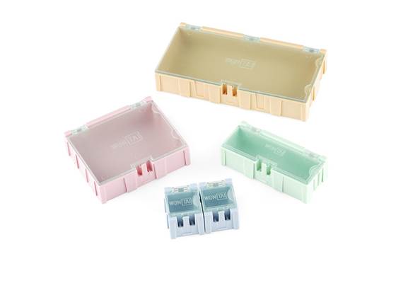 Modular Plastic Storage Box - Small (10 pack) (5)