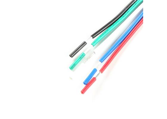 Metal Pushbutton with Wires - Momentary (16mm, Green) (4)