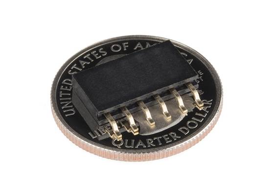 Right Angle Header - Female (SMD, 0.1in., 6-Pin) (2)