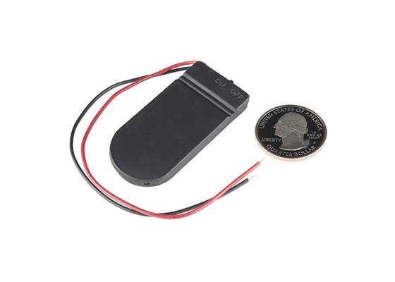 Coin Cell Battery Holder - 2xCR2032 (Enclosed) (3)