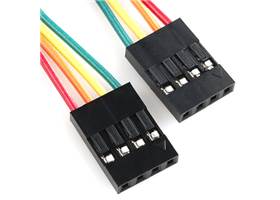 Jumper Wire - 0.1", 5-pin, 4" (2)
