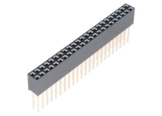 Stackable Header - Female (PTH, 0.1in., 2x13-Pin)