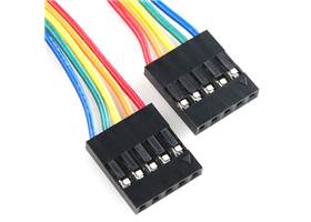 Jumper Wire - 0.1", 5-pin, 6" (2)