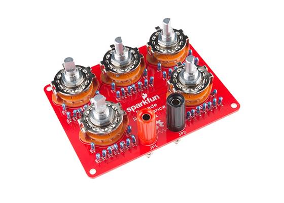 SparkFun Decade Resistance Box - PTH Soldering Kit