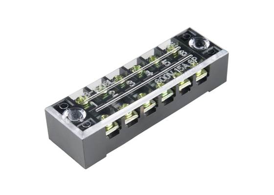 Terminal Block - 6 Position (15A, 600V)