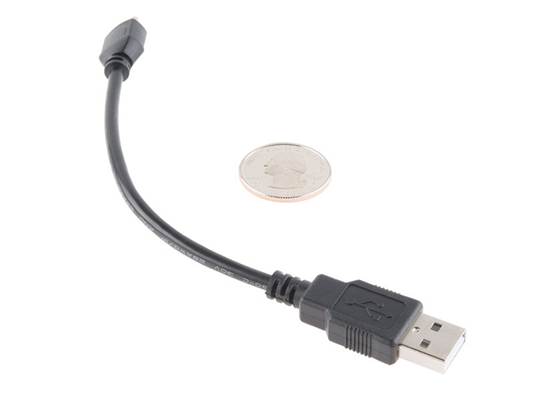 USB Micro-B Cable - 6" (2)