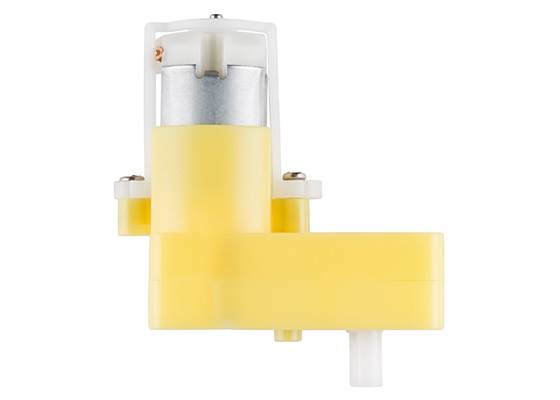 Hobby Gearmotor -  65 RPM (Right Angle, Pair) (2)