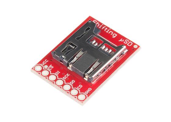SparkFun Level Shifting microSD Breakout