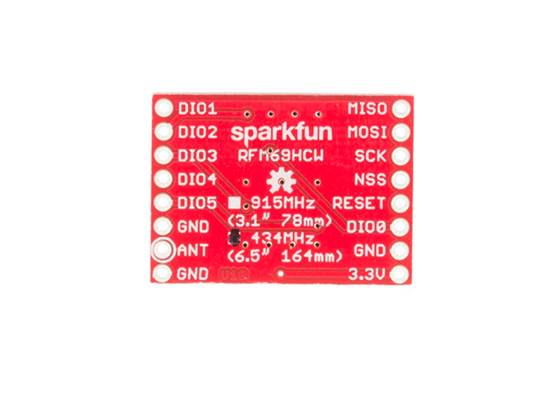 SparkFun RFM69 Breakout (434MHz) (2)