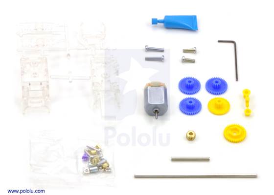Tamiya 89917 single gearbox kit &#8211; clear.