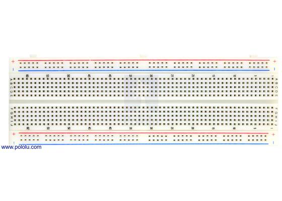 830-point solderless breadboard. (1)