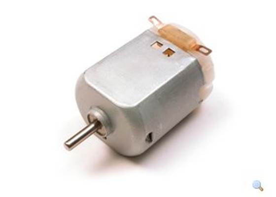 Solarbotics regular motor 2 (RM2), a high-power replacement motor for gearboxes GM2, 3, 8, and 9.