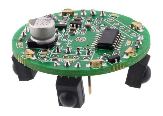 Pololu IR beacon transceiver.