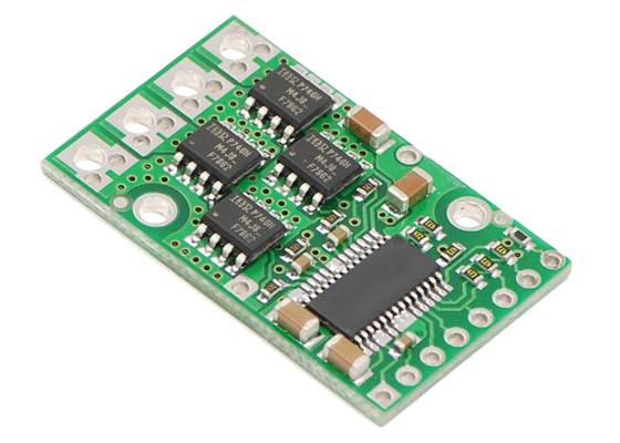 Pololu high-power motor driver.