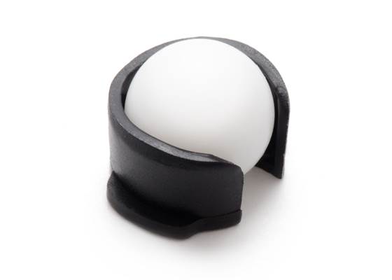 3pi ball caster with 1/2&quot; plastic ball.