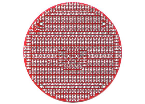 3pi expansion kit without cutouts PCB (red).