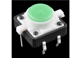 LED Tactile Button - Green