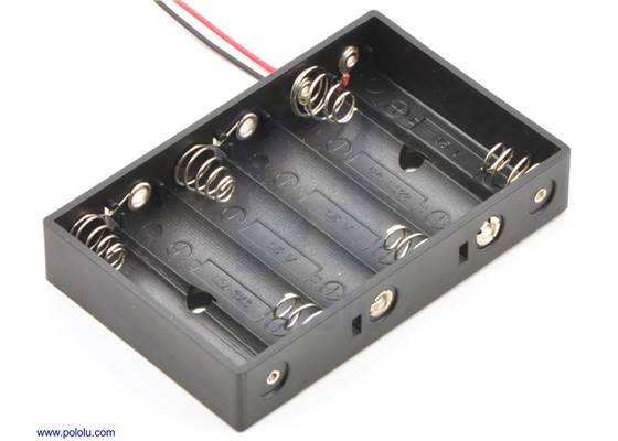 6-AA battery holder.