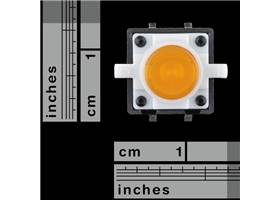 LED Tactile Button - Orange (2)
