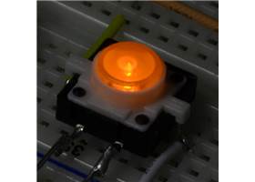 LED Tactile Button - Orange (3)