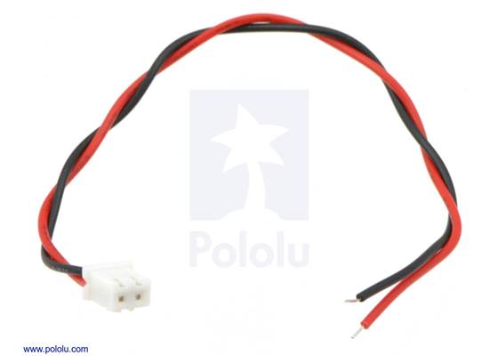 2-Pin female JST XH-style cable (15cm).