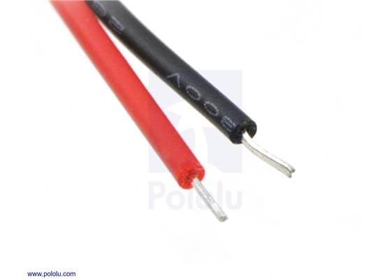 Unterminated end of 2-Pin female JST XH-style cable (15cm).