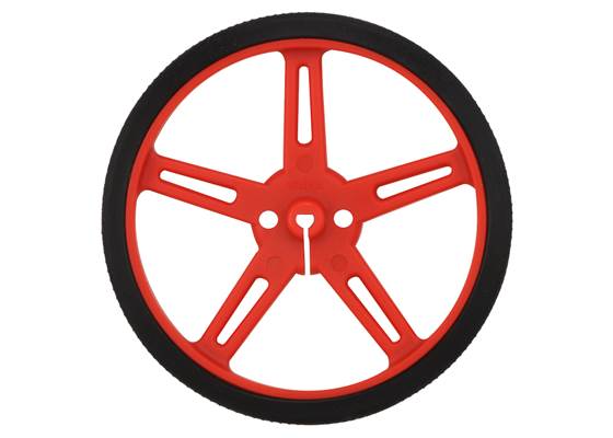 Pololu Wheel 70&#215;8mm &#8211; Red.