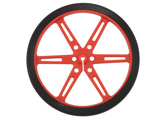 Pololu Wheel 80&#215;10mm &#8211; Red.