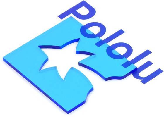 Transparent light-blue acrylic #2069.