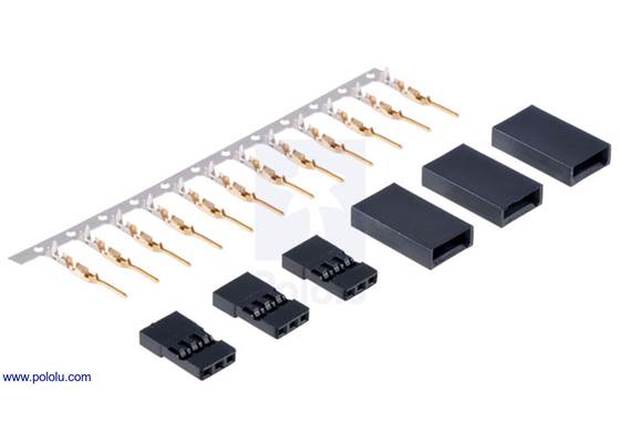 JR Connector Pack, male.