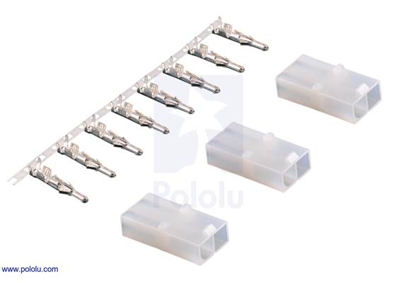 Tamiya connector pack, male.