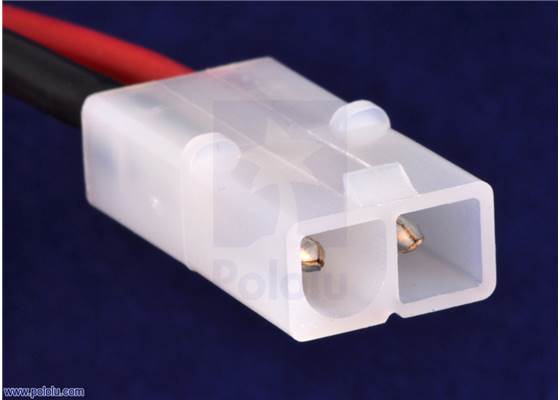 Male Tamiya plug connector.