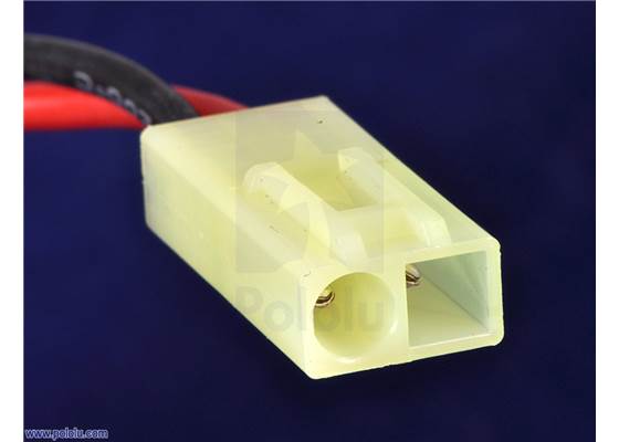 Male mini Tamiya plug connector.