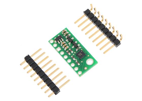 LPS331AP pressure/altitude sensor carrier with voltage regulator with included optional headers.