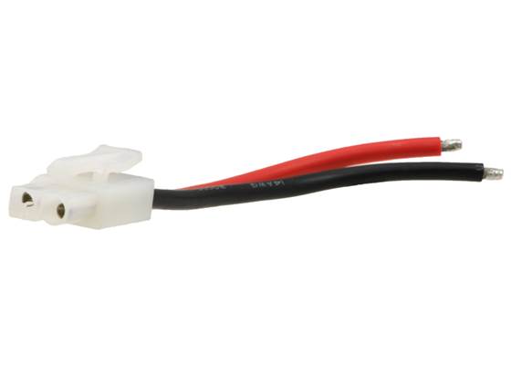 Tamiya plug with 10cm leads, female.