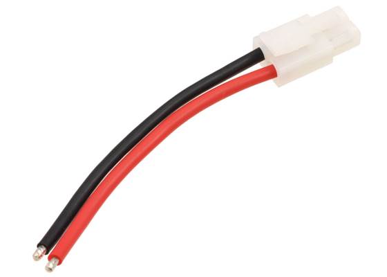 Tamiya plug with 10cm leads, female. (1)