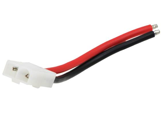 Tamiya plug with 10cm leads, male.