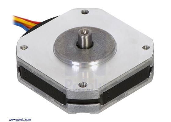 Sanyo pancake stepper motor: bipolar, 200 steps/rev, 42x11.6mm, 3.5V, 1000mA (SS2421-5041).