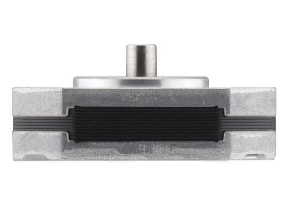 Side view of the 42x11.6mm Sanyo pancake stepper motor.