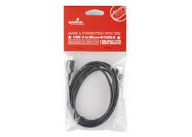USB microB Cable - 6 Foot - Retail