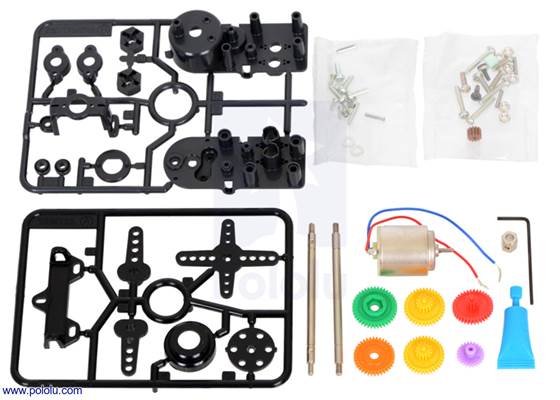 Tamiya 72007 4-Speed High-Power Gearbox Kit