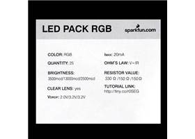 LED - RGB Clear Common Anode (25 pack) (8)