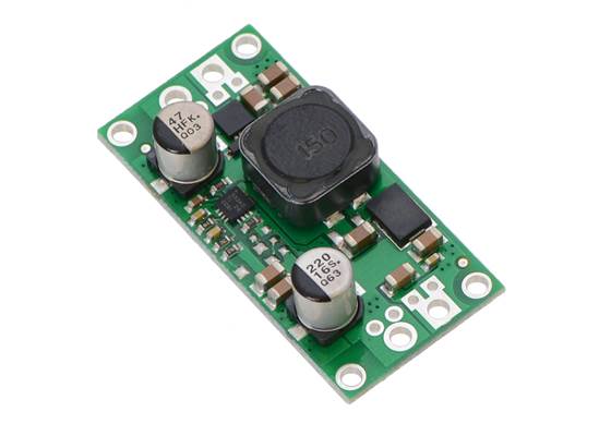 Pololu step-up/step-down voltage regulator S18V20F5, S18V20F6, S18V20F9, and S18V20F12.