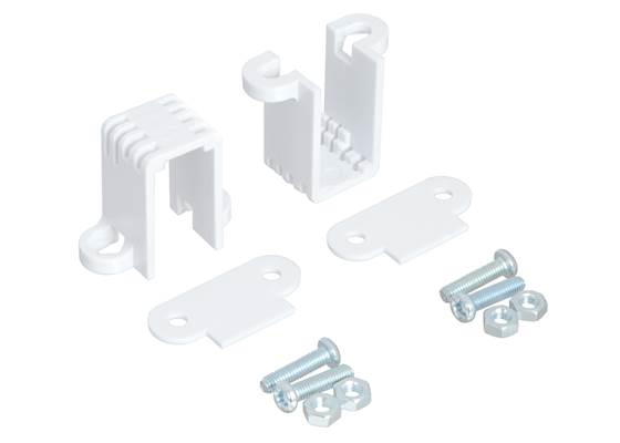 Mini Plastic Gearmotor Bracket Pair &#8211; Tall.