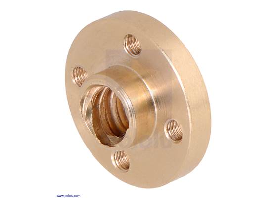 Traveling Nut for TR8x8(P2) Threaded Rod.