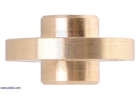 Side view of the Traveling Nut for TR8x8(P2) Threaded Rod.