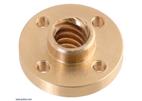 Traveling Nut for TR8x8(P2) Threaded Rod. (1)