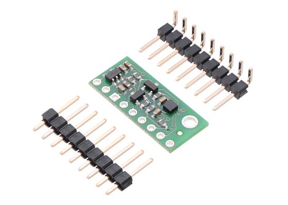 LIS3MDL 3-Axis Magnetometer Carrier with Voltage Regulator with included optional headers.
